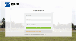 Desktop Screenshot of coopera.inefc.es